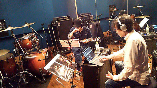 宮澤やすみ and The Buttz（ザ・ブッツ）レコーディング