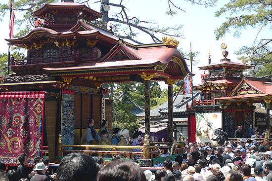 長浜市曳山まつり・子供歌舞伎