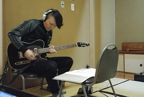 宮澤やすみ and The Buttz（ザ・ブッツ）レコーディング